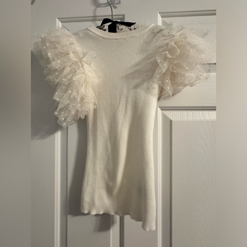 Puff sleeve fabrik shirt